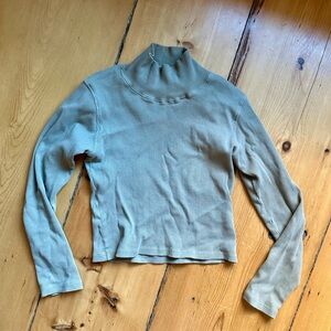 Big bud press essential long sleeve turtleneck green